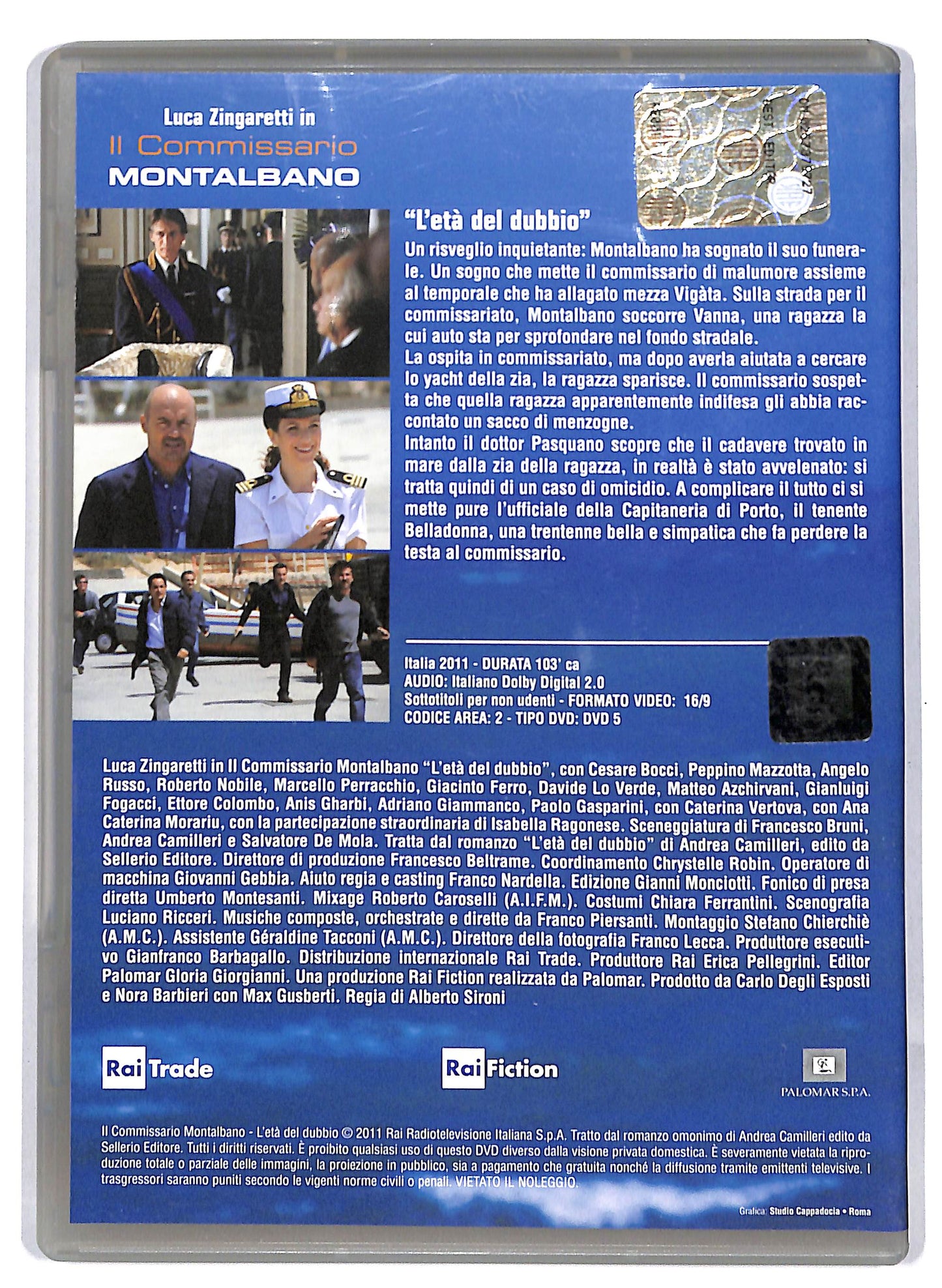 EBOND L'eta del dubbio - Il commissario Montalbano EDITORIALE DVD D812959