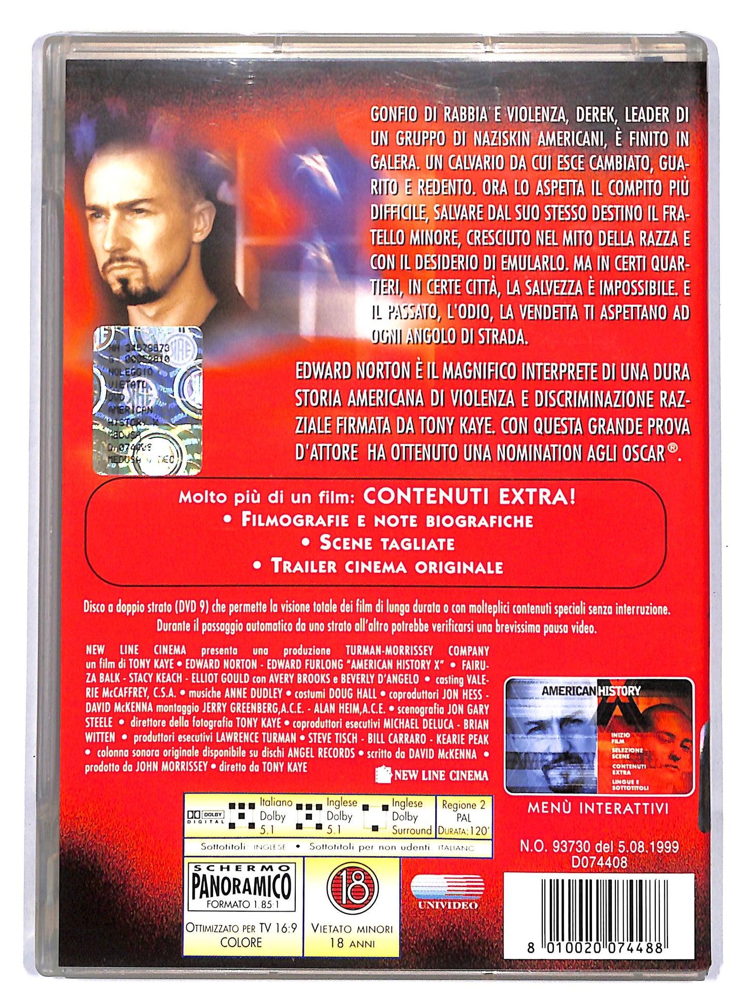 EBOND American History X  DVD D813033