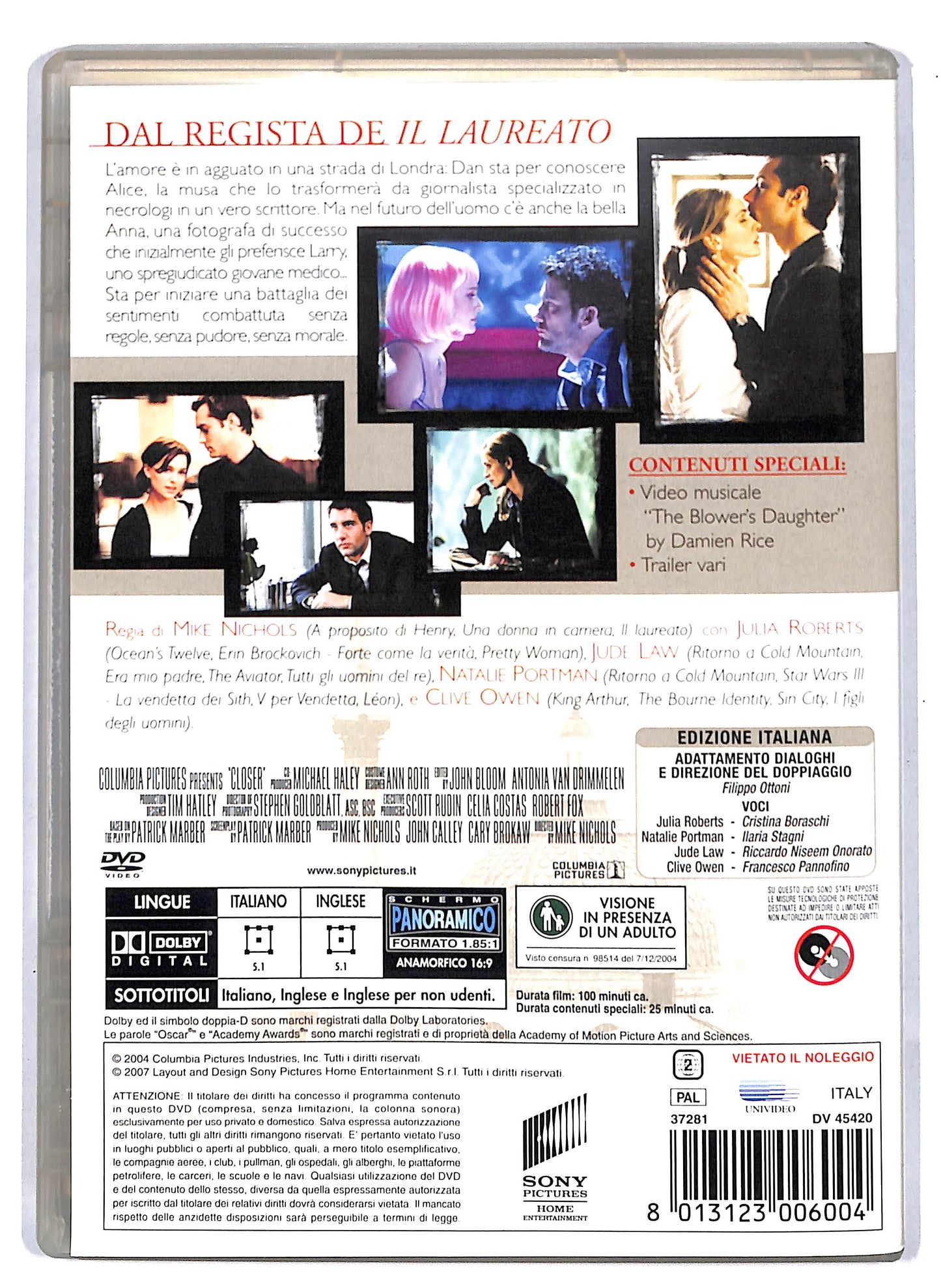 EBOND Closer DVD D813041