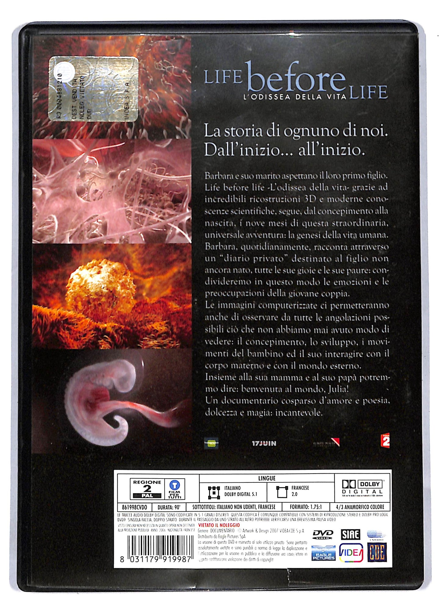 EBOND Life before life - l'odissea della vita DVD D813118