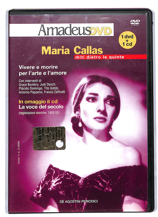 EBOND Amadeus dvd - Maria callas EDITORIALE 1 cd + DVD D813121