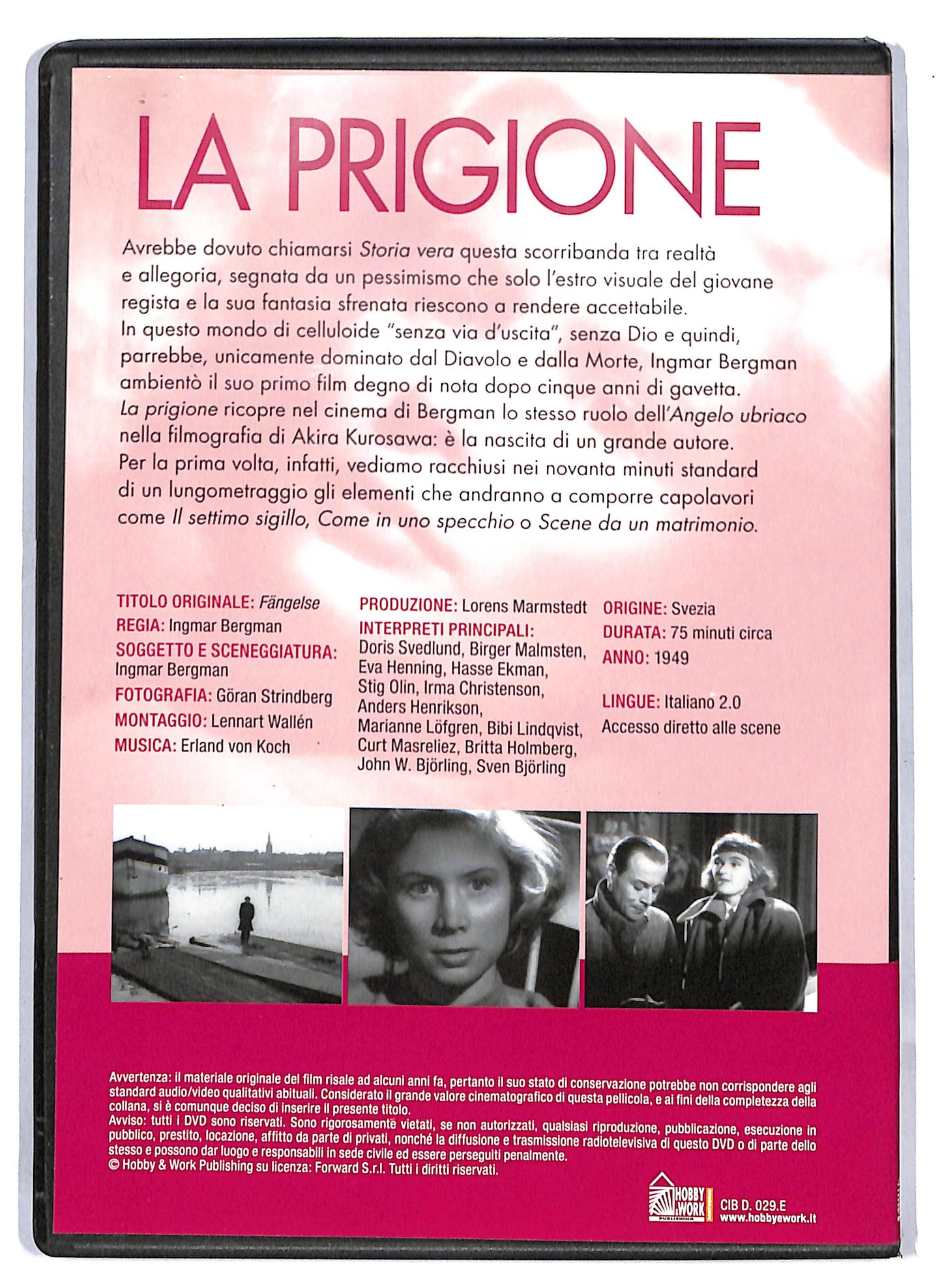 EBOND La prigione EDITORIALE DVD D813140