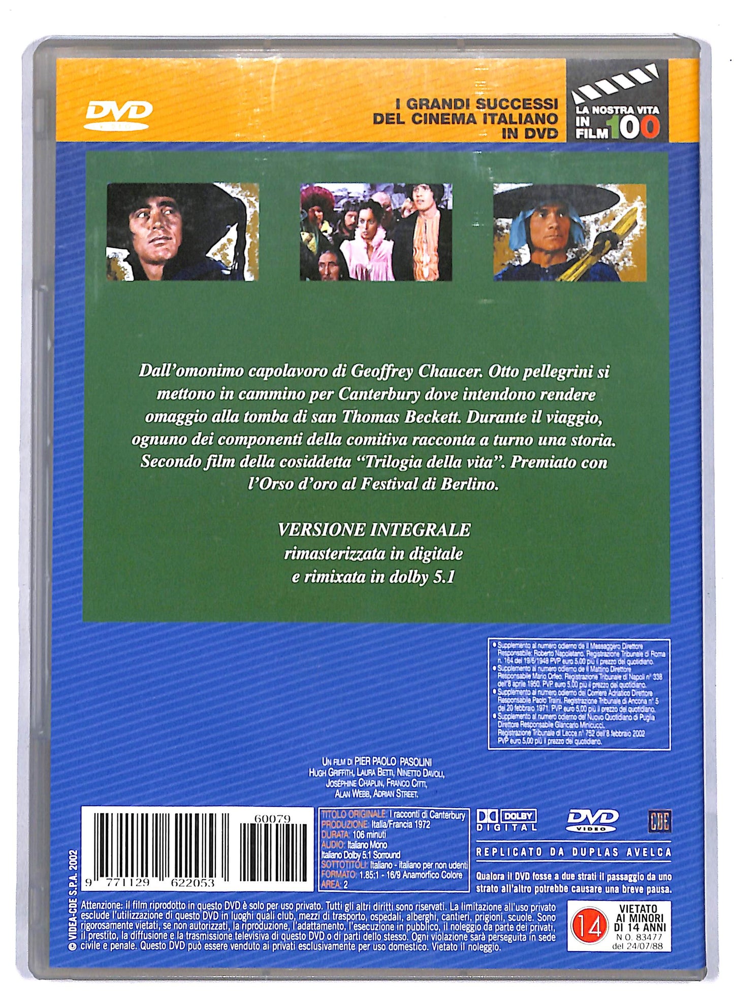 EBOND I racconti di Canterbury EDITORIALE DVD D813201