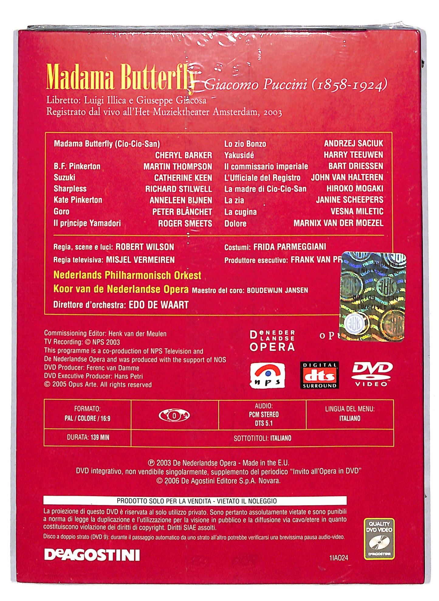 EBOND Invito all'Opera in DVD - Madama Butterfly vol 24 EDITORIALE  DVD D813246