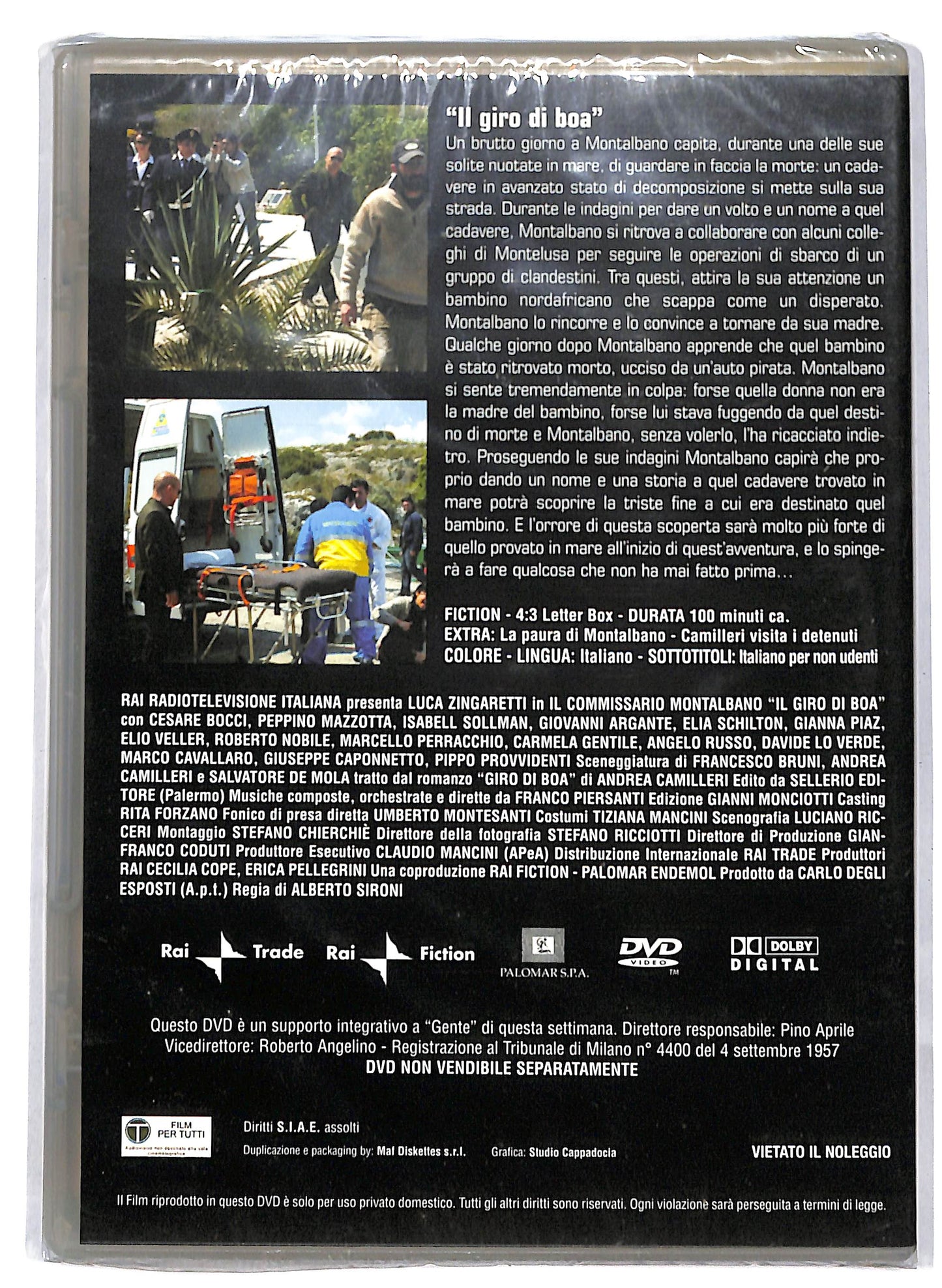 EBOND Il commissario Montalbano Il giro di boa EDITORIALE DVD D813247