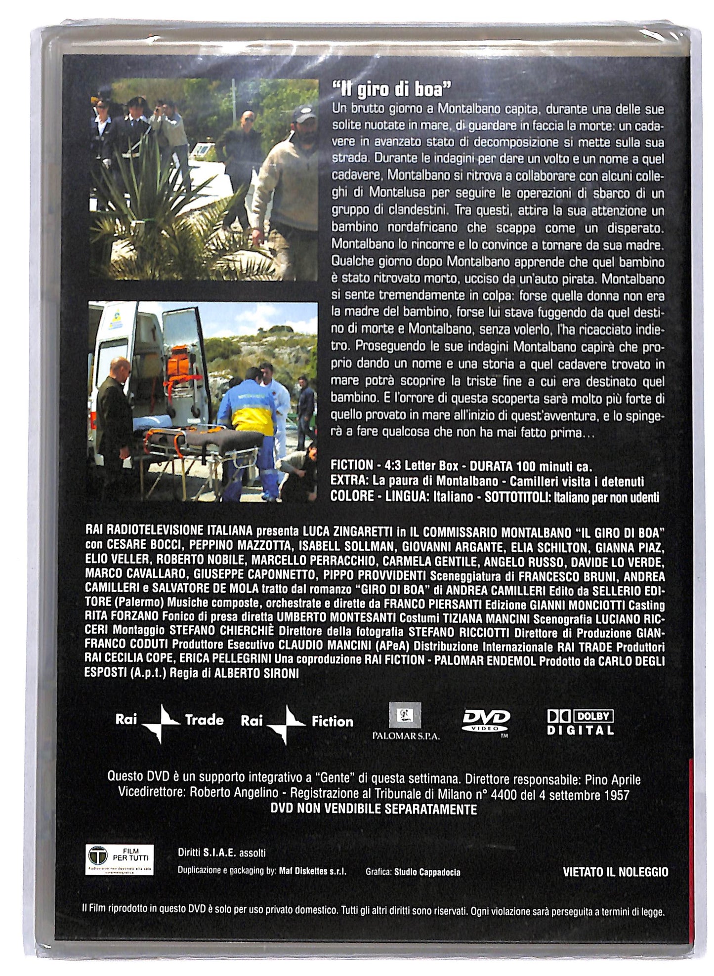 EBOND Il commissario Montalbano Il giro di boa Vol 3 EDITORIALE  DVD D813343