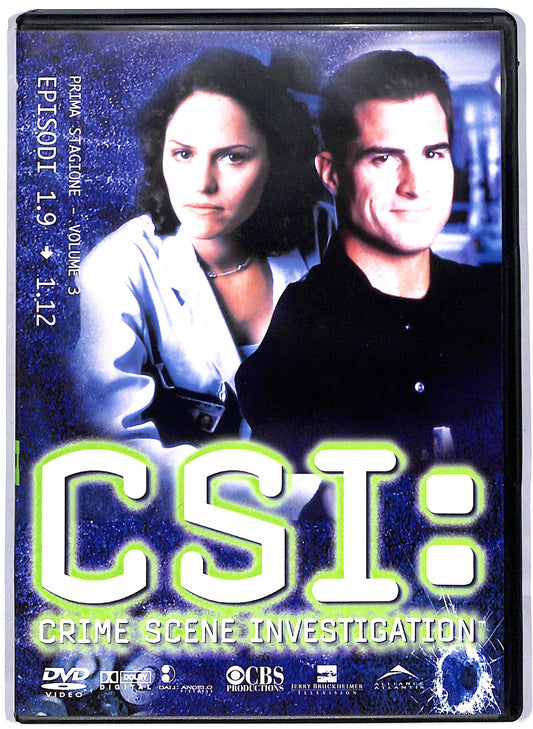 EBOND CSI prima stagione vol 3 episodi 1.9 - 1.12 EDITORIALE DVD D813346