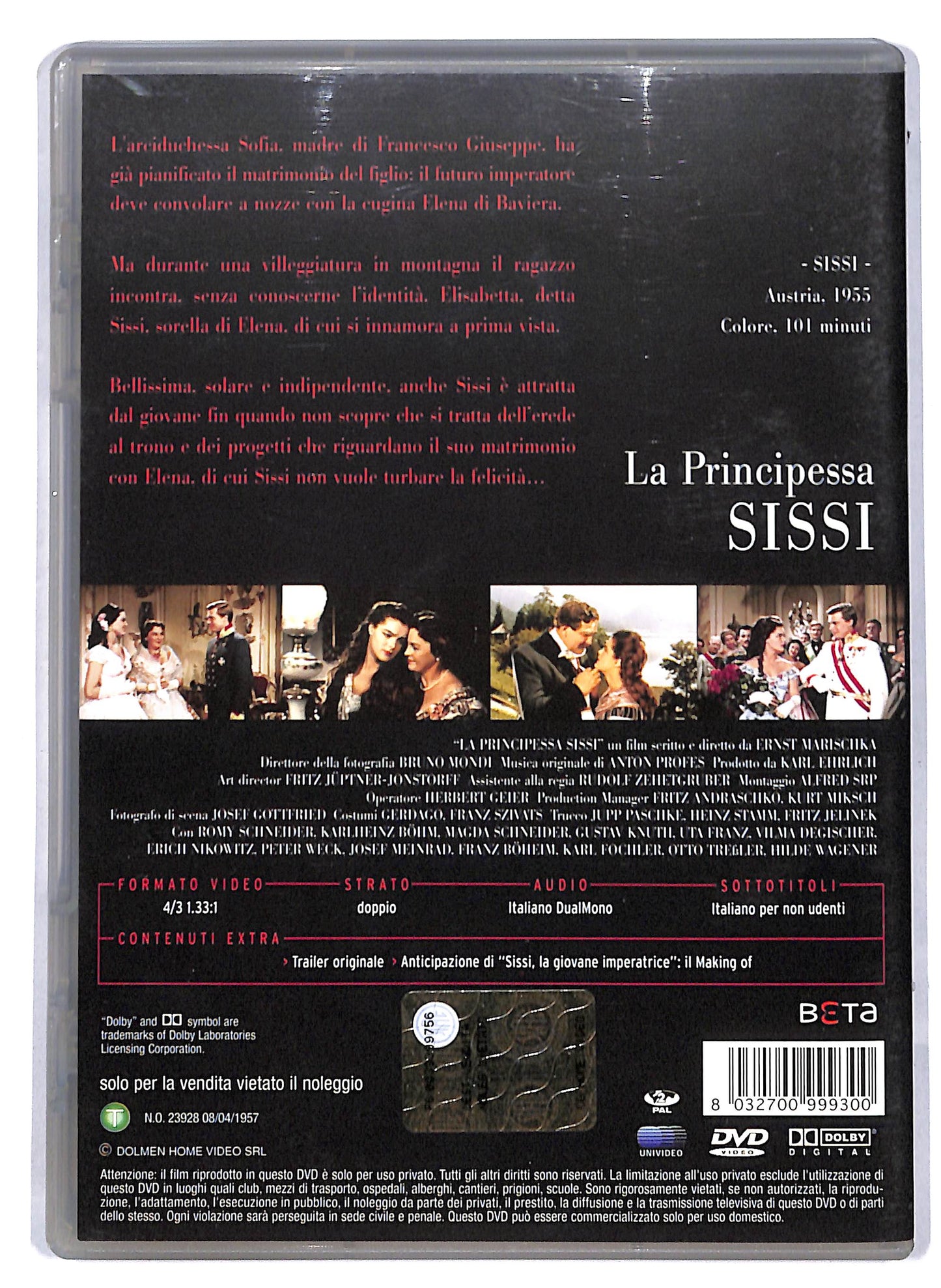 EBOND La principessa Sissi DVD D813350