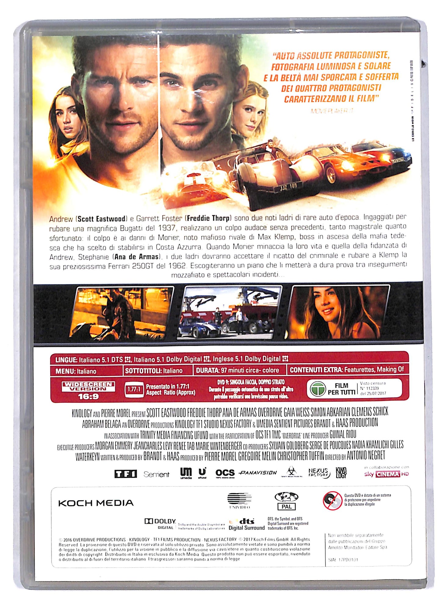 EBOND Overdrive EDITORIALE DVD D813405
