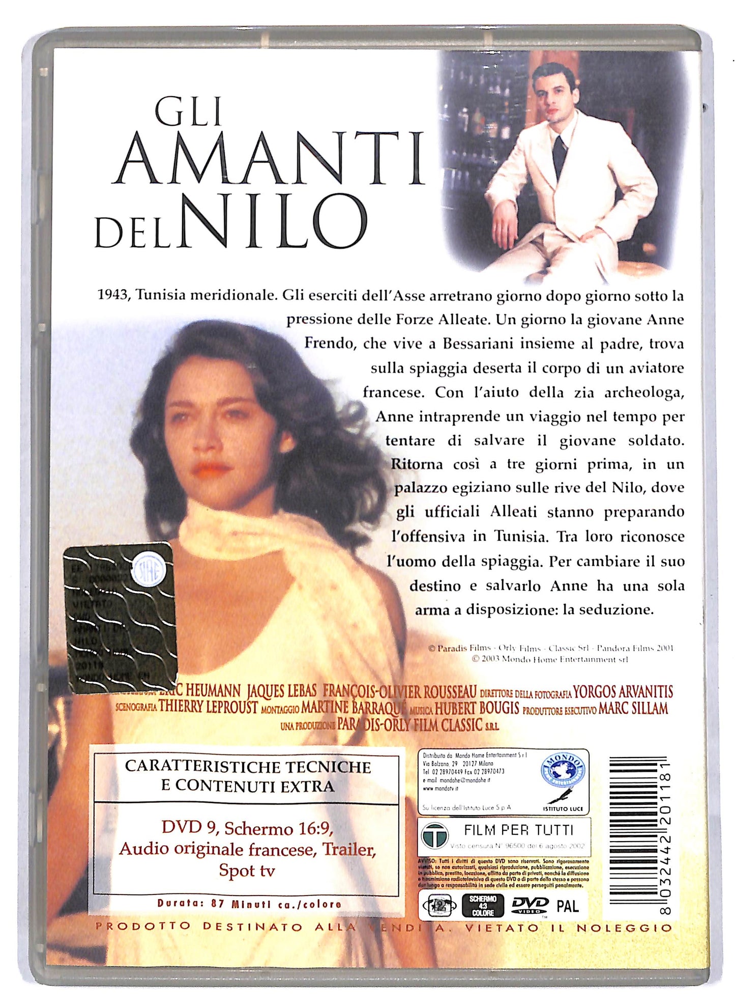 EBOND Gli amanti del Nilo  DVD D813408