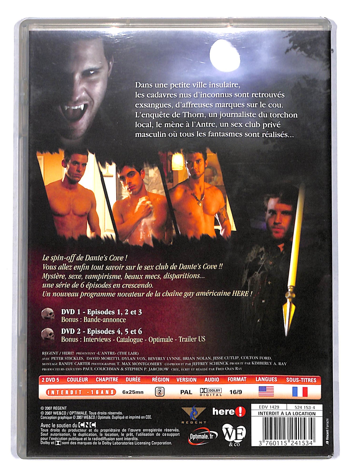 EBOND L'antre - saison 1 Edizione Francese  DVD D813420