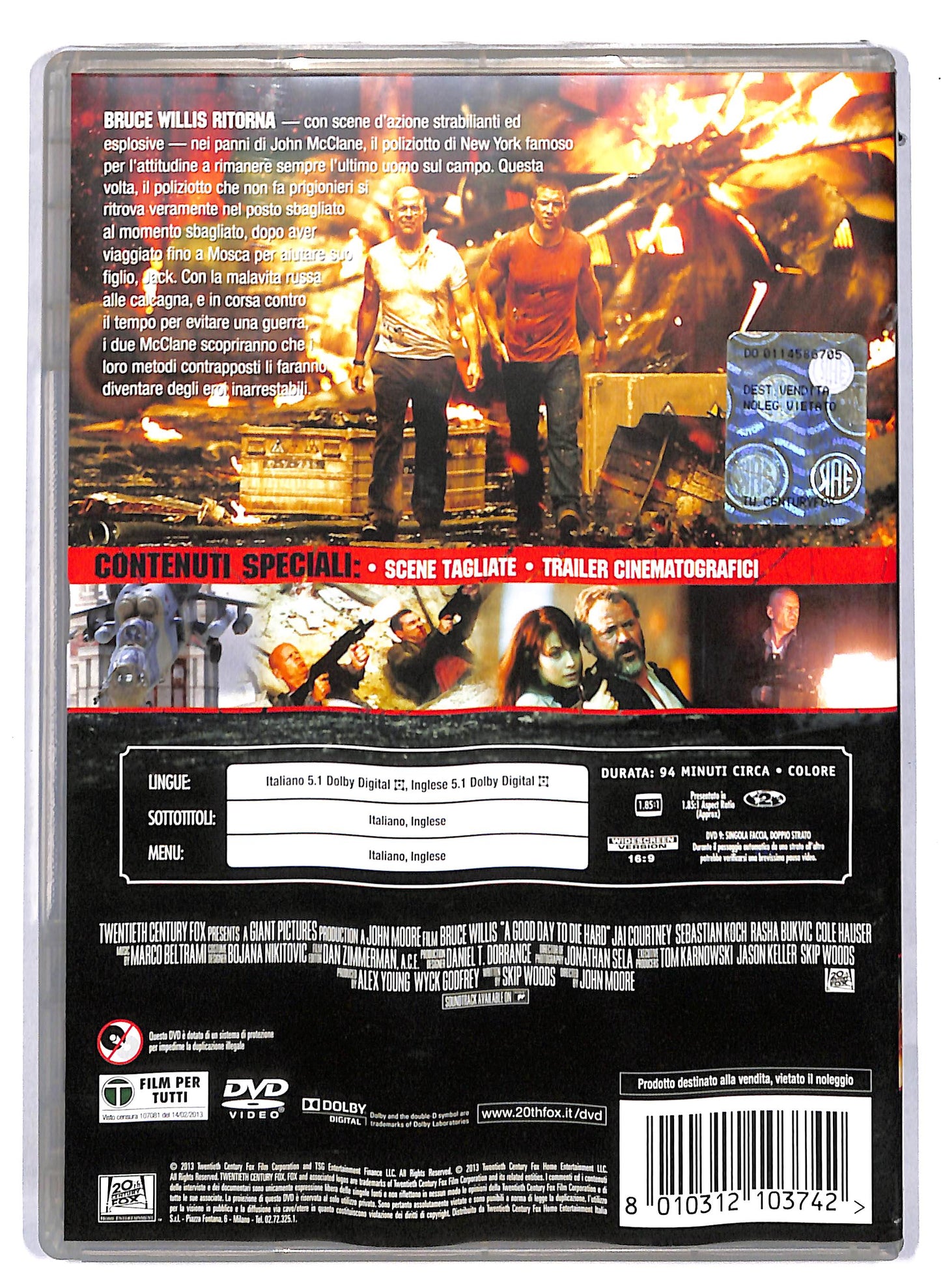 EBOND Die Hard - Un buon giorno per morire DVD D813456