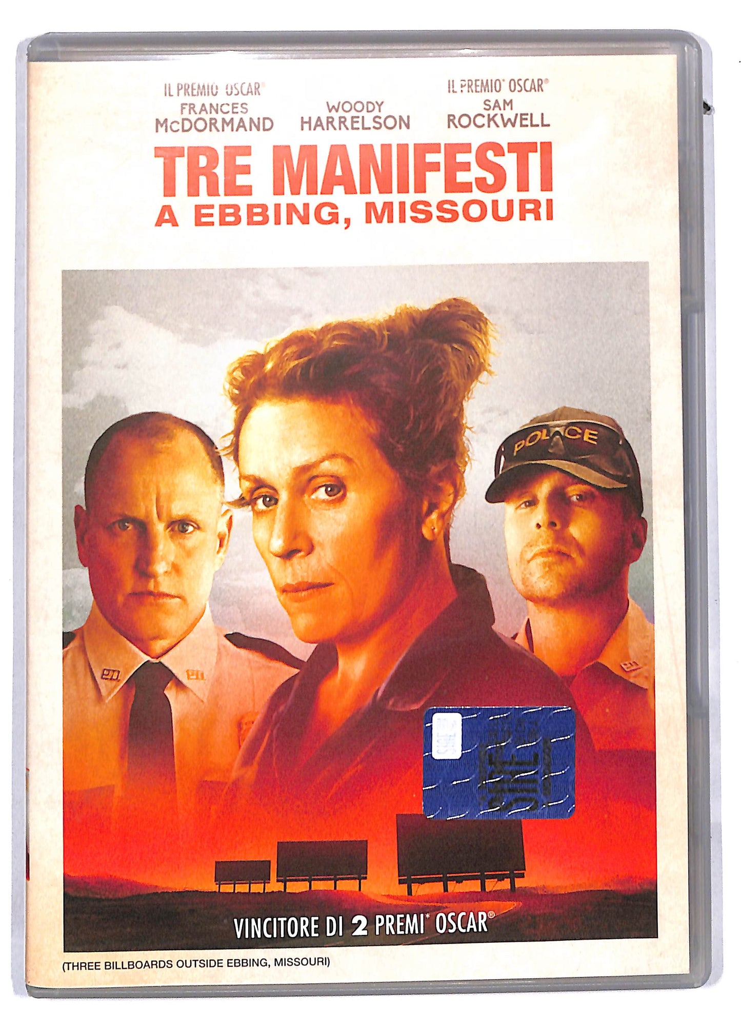 EBOND Tre manifesti a Ebbing, Missouri EDITORIALE DVD D813460