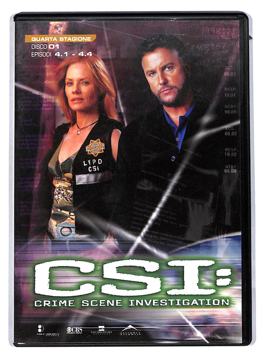 EBOND CSI crime scene investigation quarta stag disco 1 EDITORIALE DVD D813557