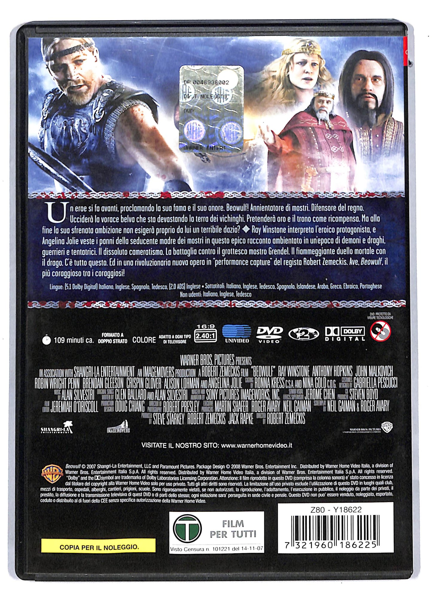EBOND La leggenda di Beowulf  NOLEGGIO DVD D813565
