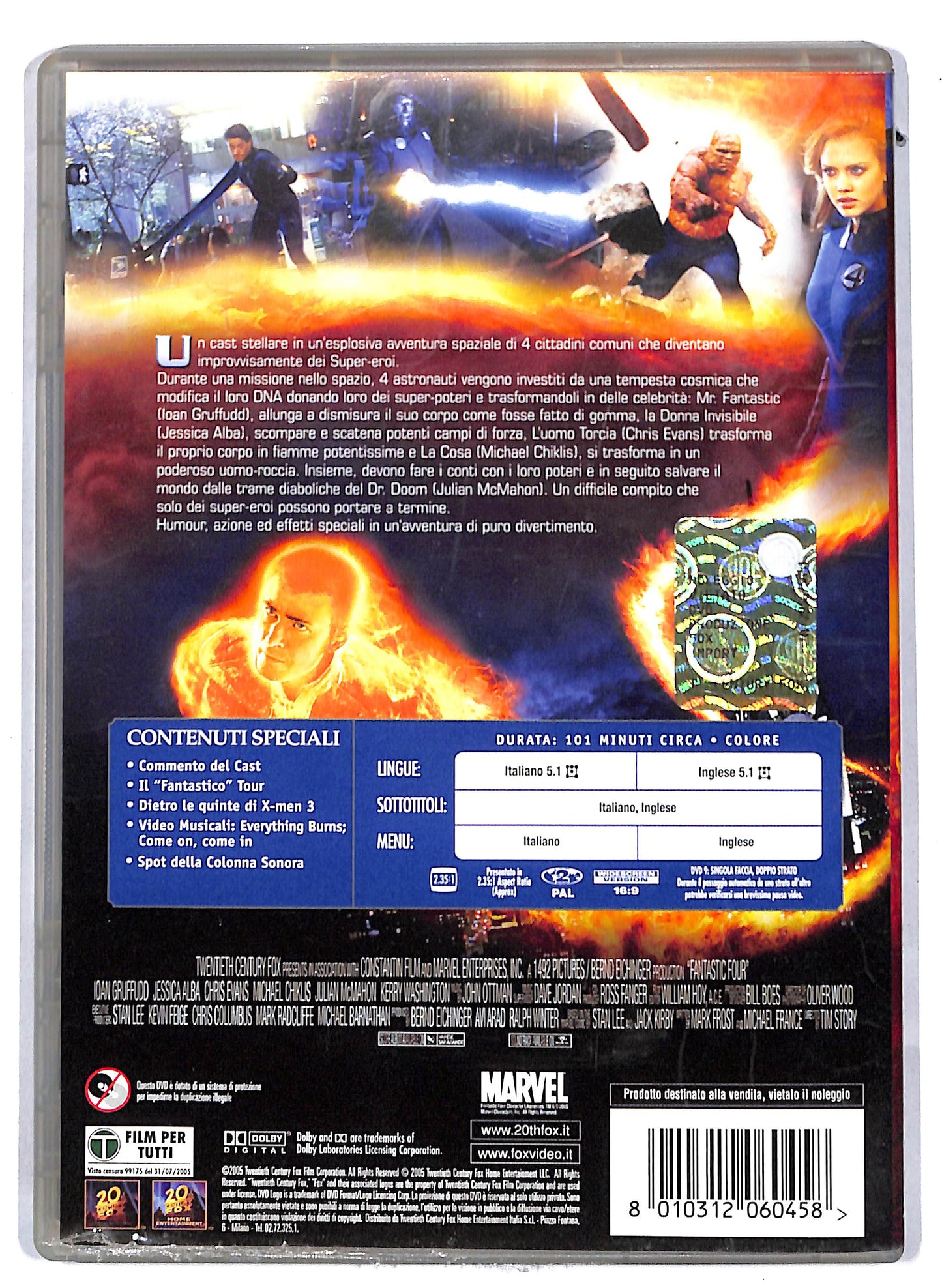 EBOND I Fantastici 4 DVD D813605