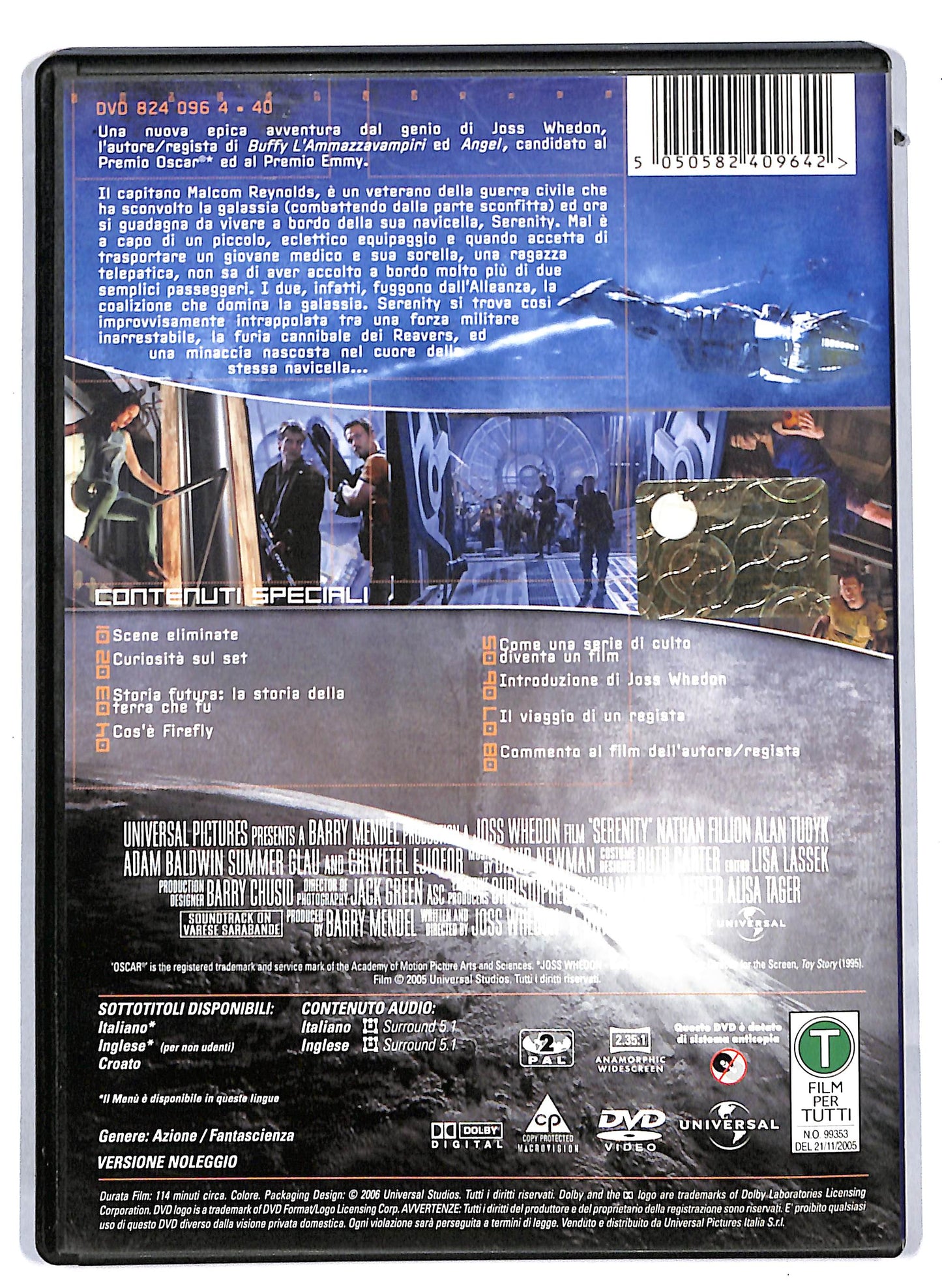 EBOND Serenity NOLEGGIO DVD D813620