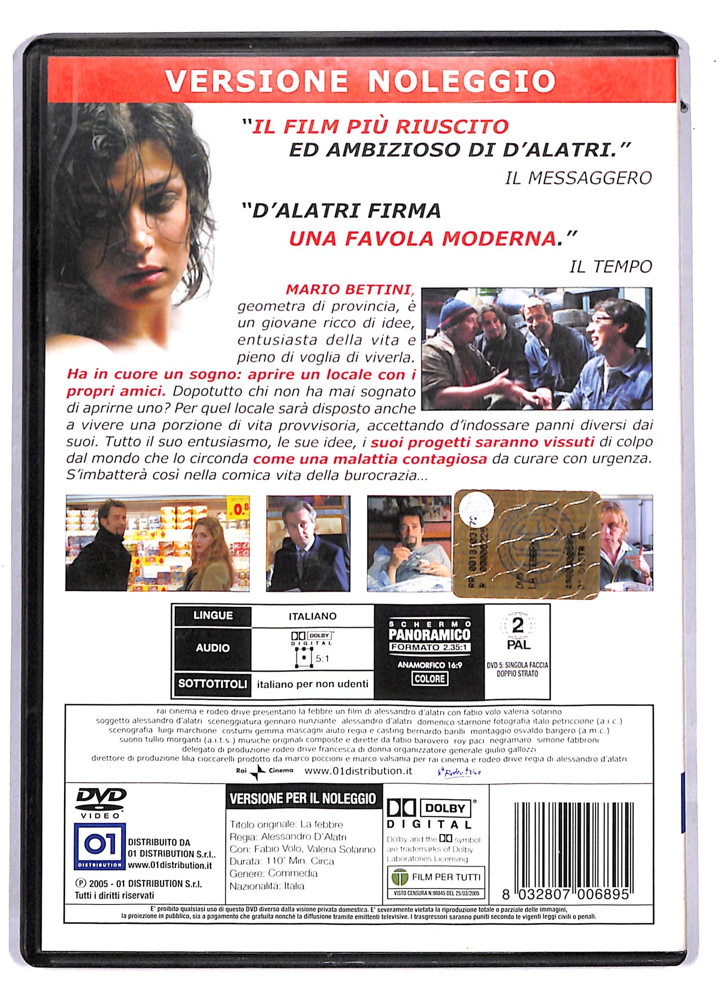 EBOND La febbre NOLEGGIO DVD D813658
