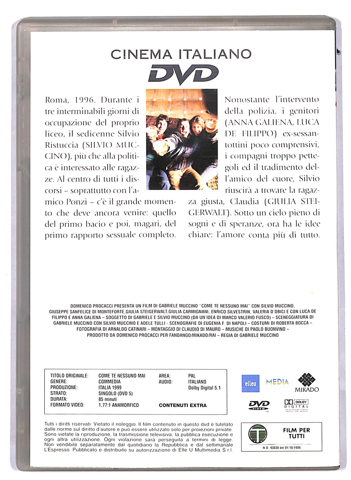 EBOND Come te nessuno mai EDITORIALE DVD D813758