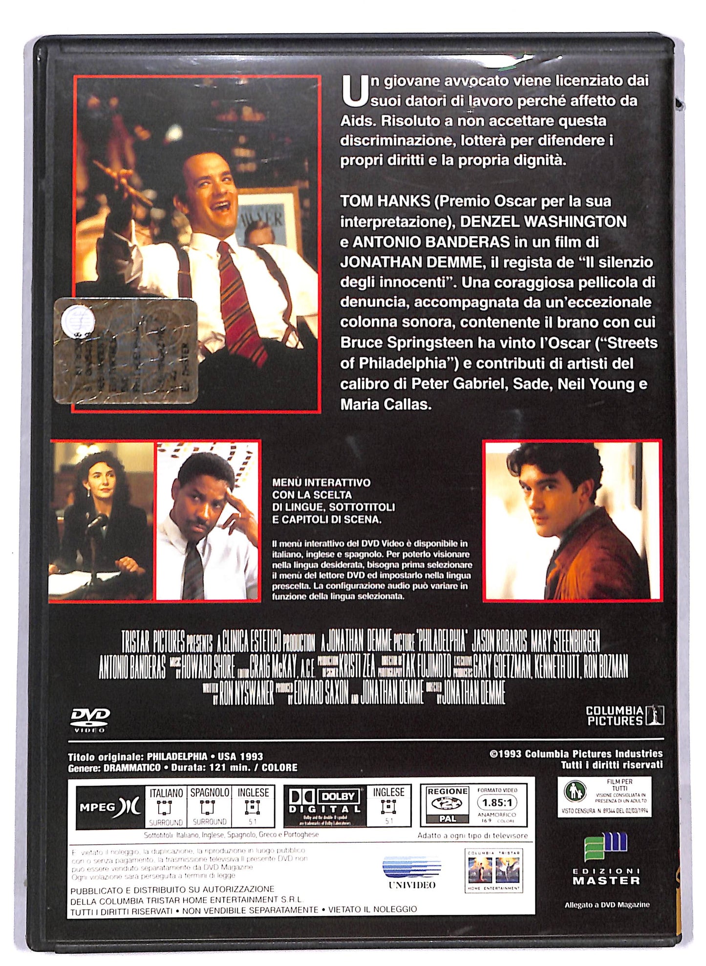 EBOND Philadelphia EDITORIALE DVD D813761