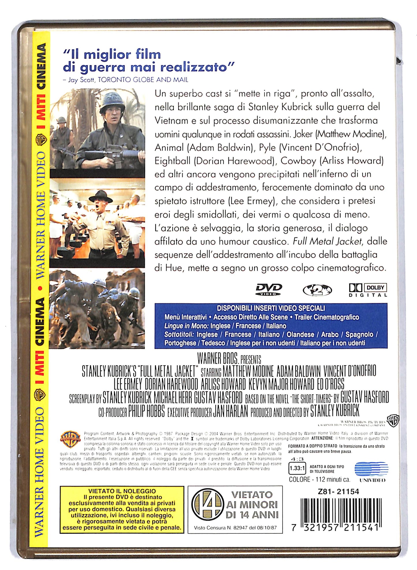 EBOND Full Metal Jacket DVD D813836