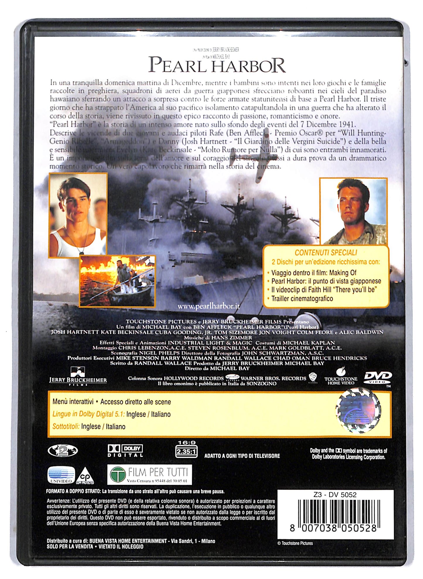 EBOND Pearl Harbor EDIZIONE SPECIALE DVD D813908