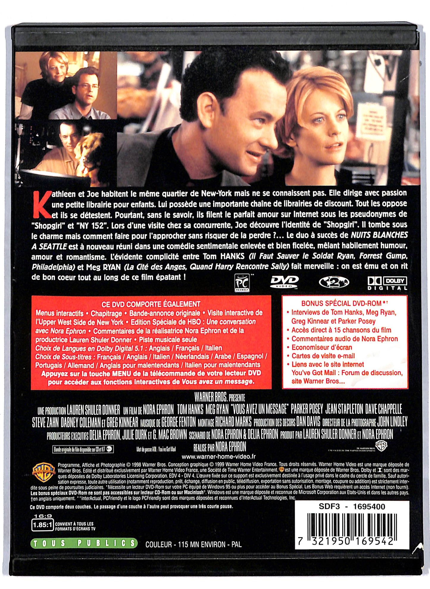 EBOND Vous avez un message SNAPPER DVD D813933