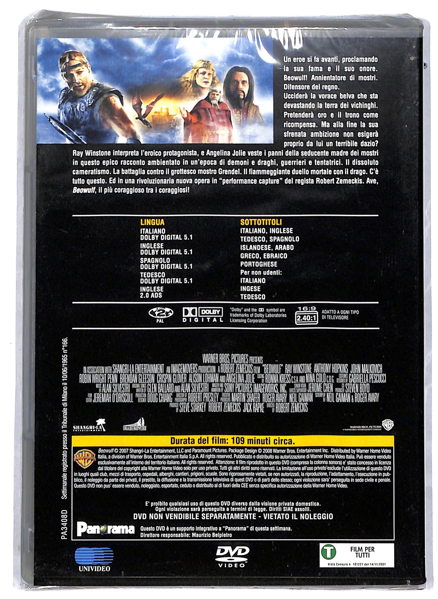 EBOND La leggenda di Beowulf EDITORIALE DVD D813945