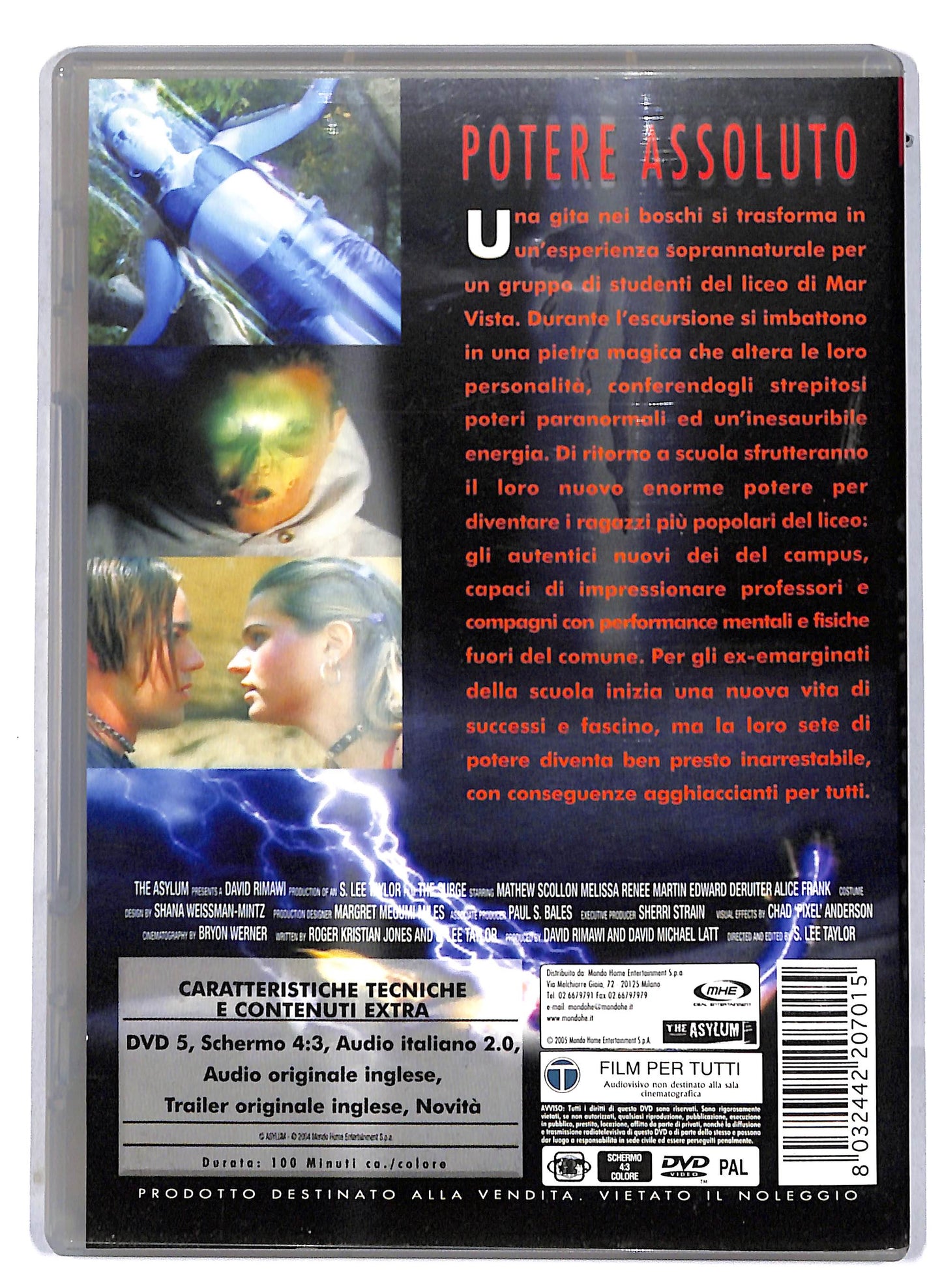 EBOND Potere assoluto DVD D813953