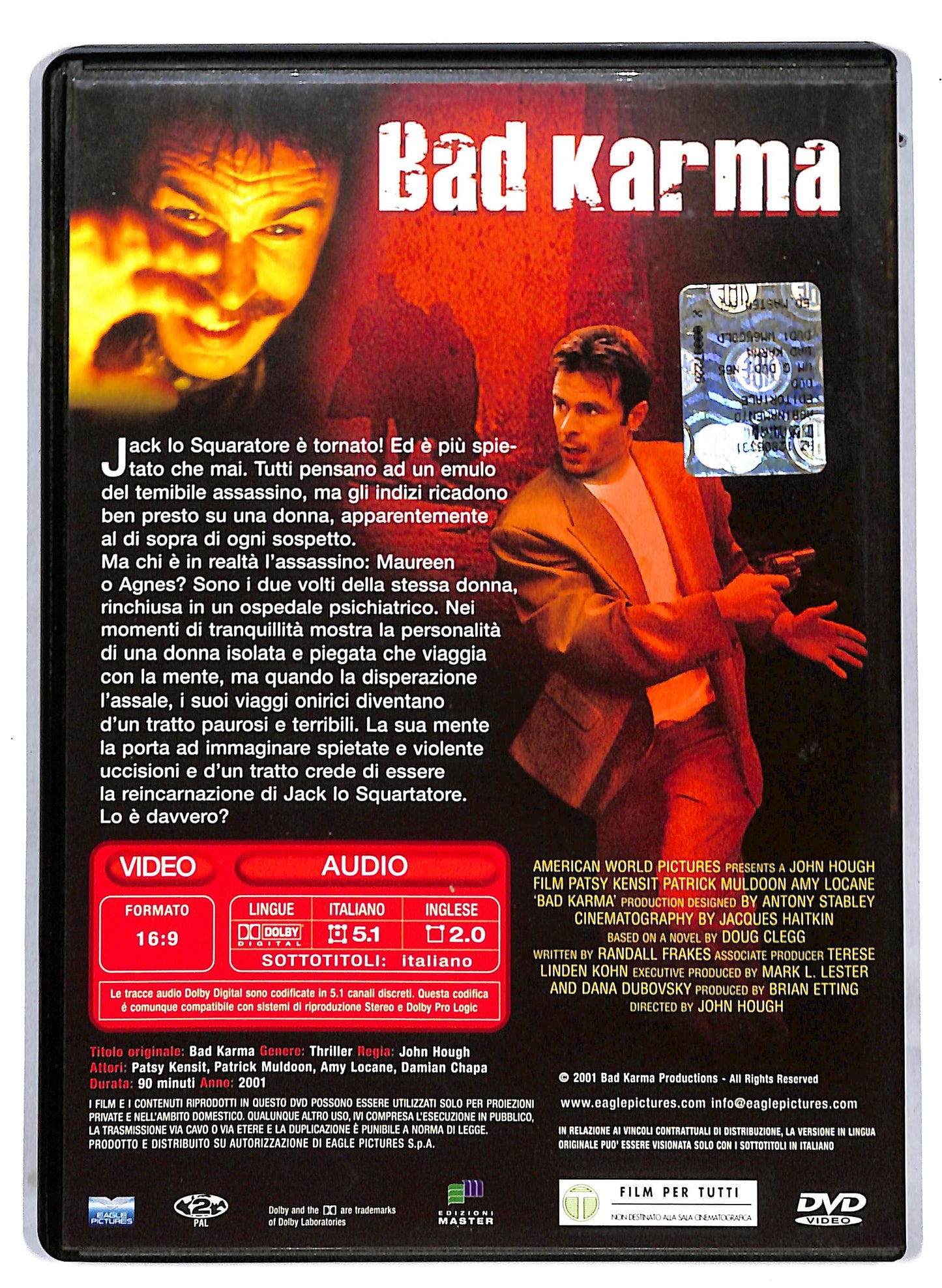 EBOND Bad Karma EDITORIALE DVD D814003