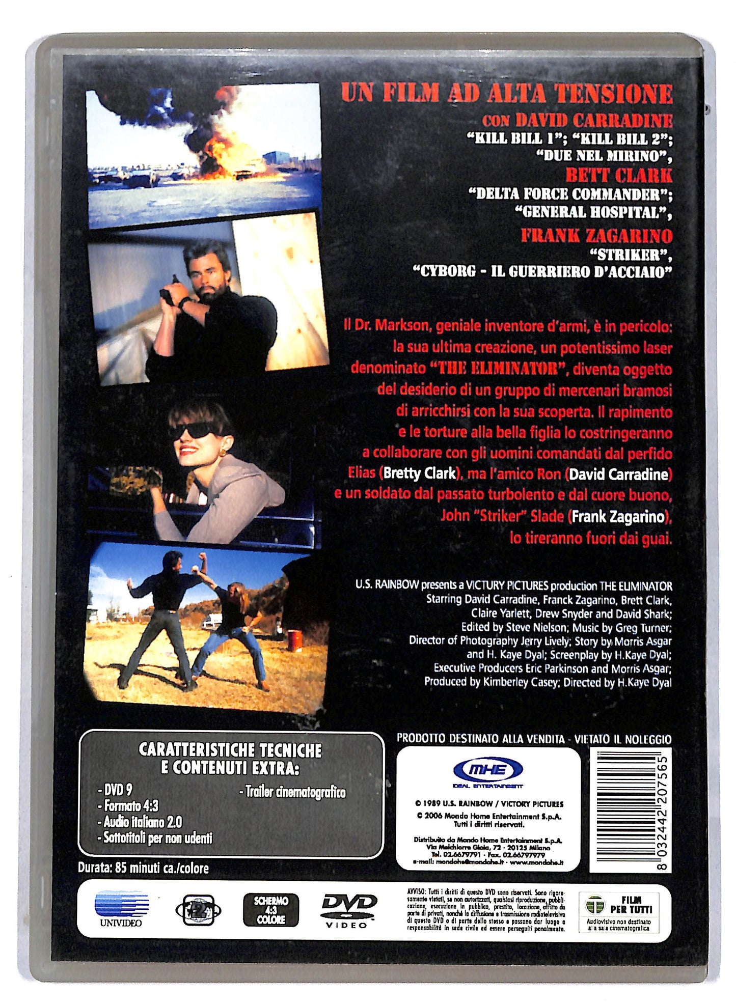 EBOND The Eliminator EDITORIALE DVD D814004