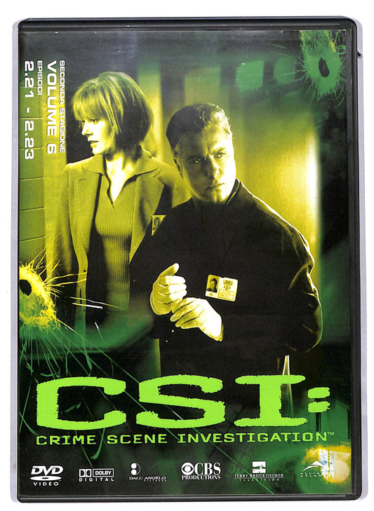 EBOND CSI - Crime scene investigation stagione 2 vol 6 EDITORIALE DVD D814013