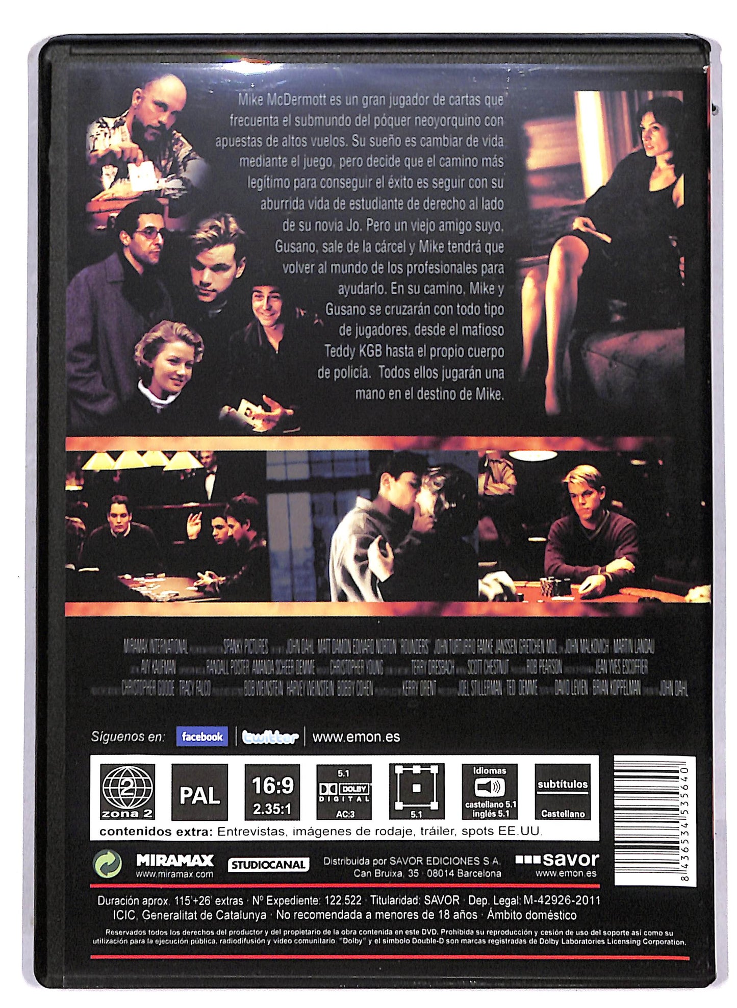 EBOND Rounders - NO ITA DVD D814032