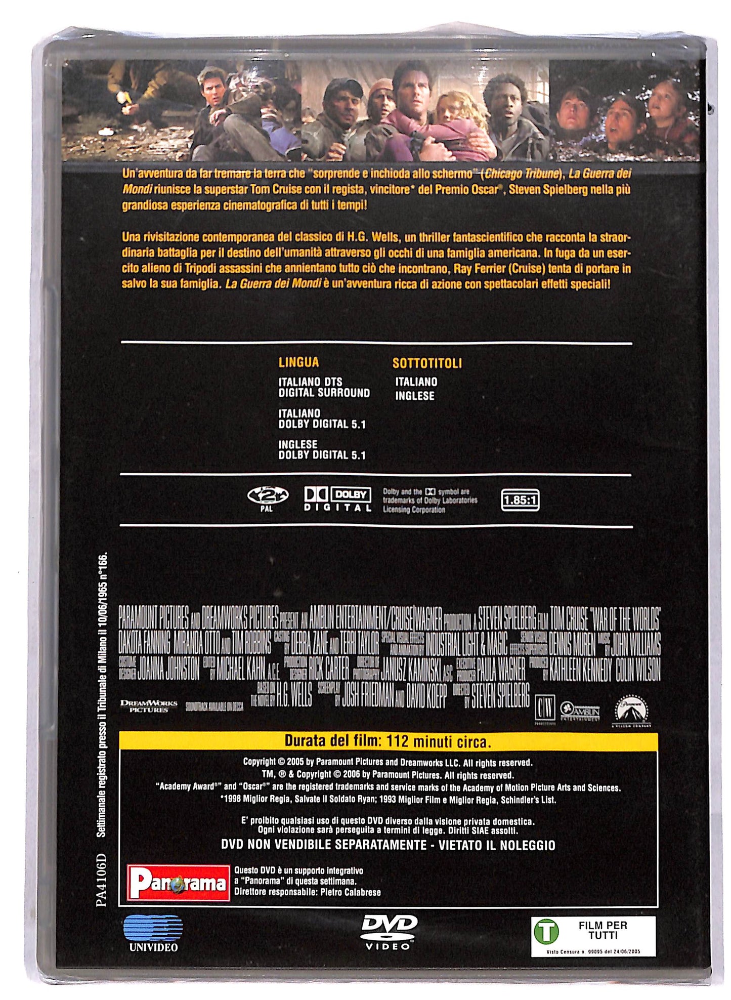 EBOND La guerra dei mondi EDITORIALE DVD D814035