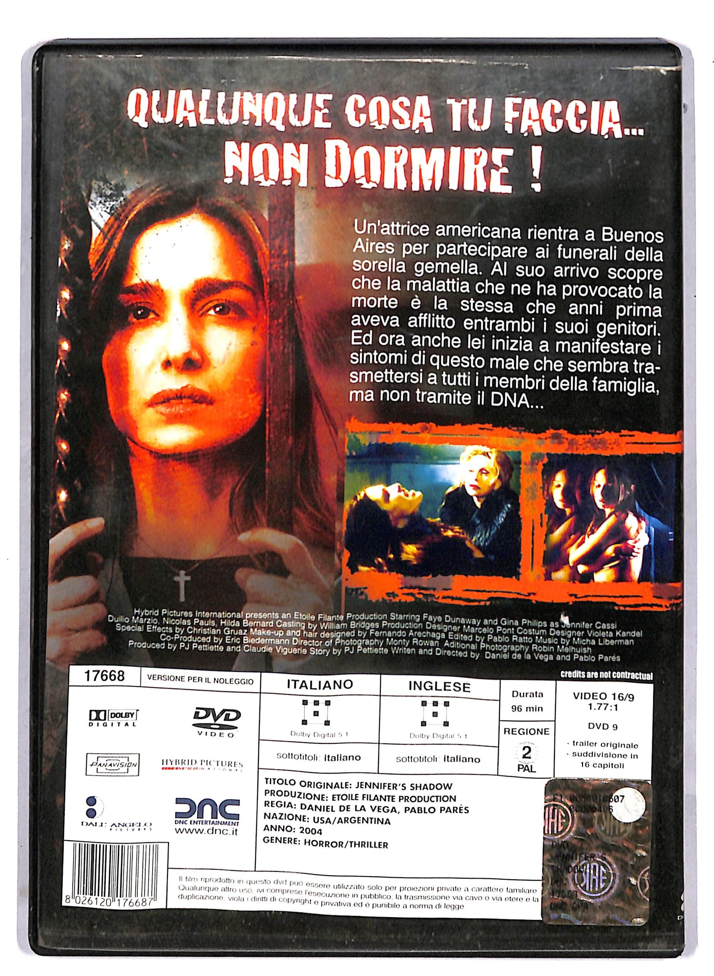 EBOND Jennifer's Shadow  DVD D814061