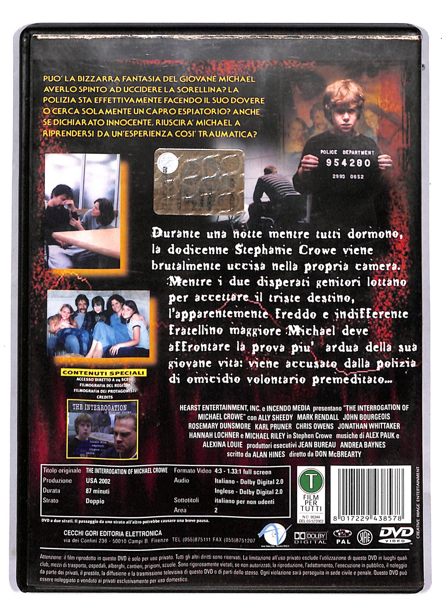 EBOND The Interrogation  DVD D814062