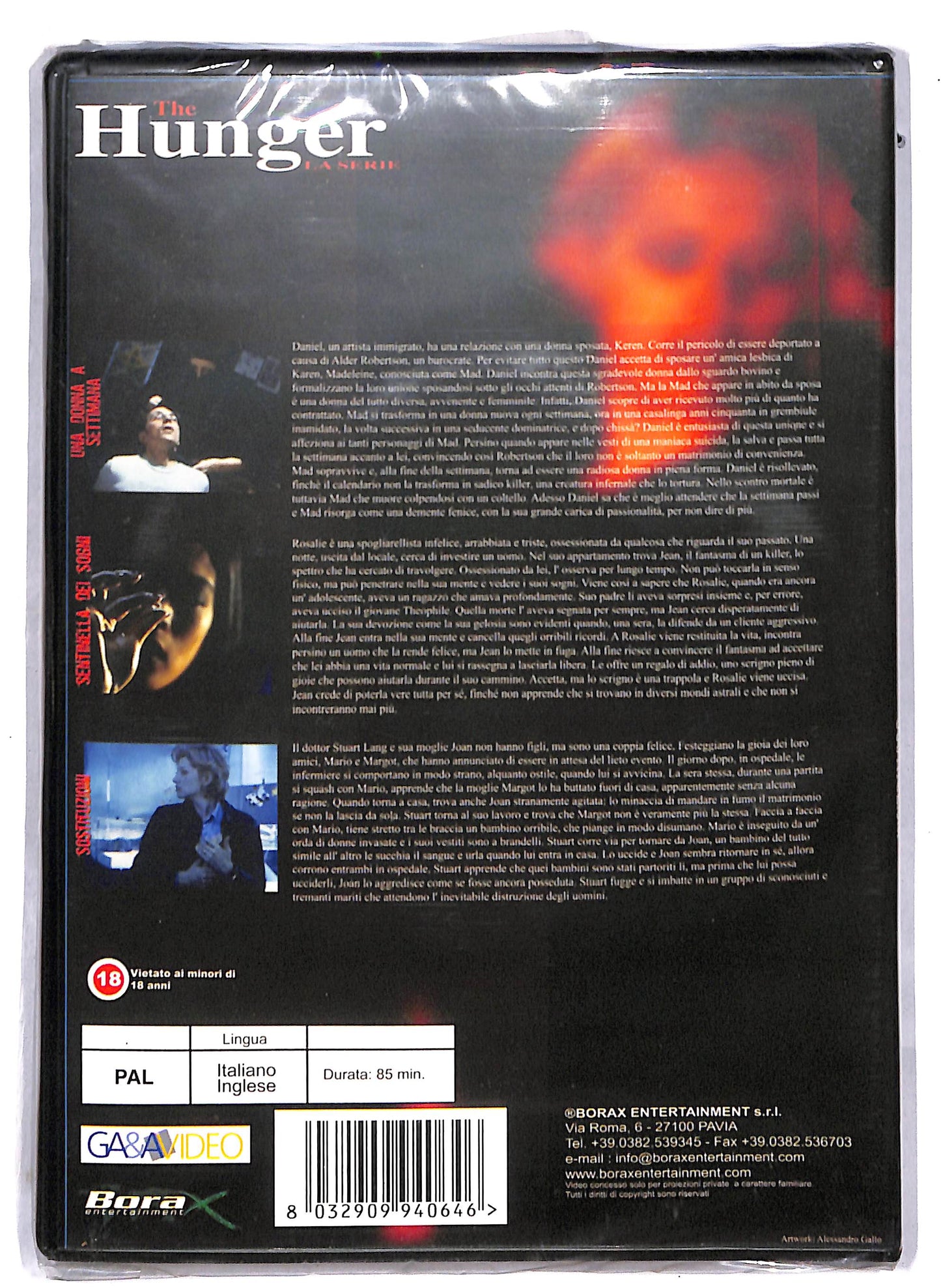 EBOND The hunger Volume 02 - Una donna a settimana EDITORIALE DVD D814133