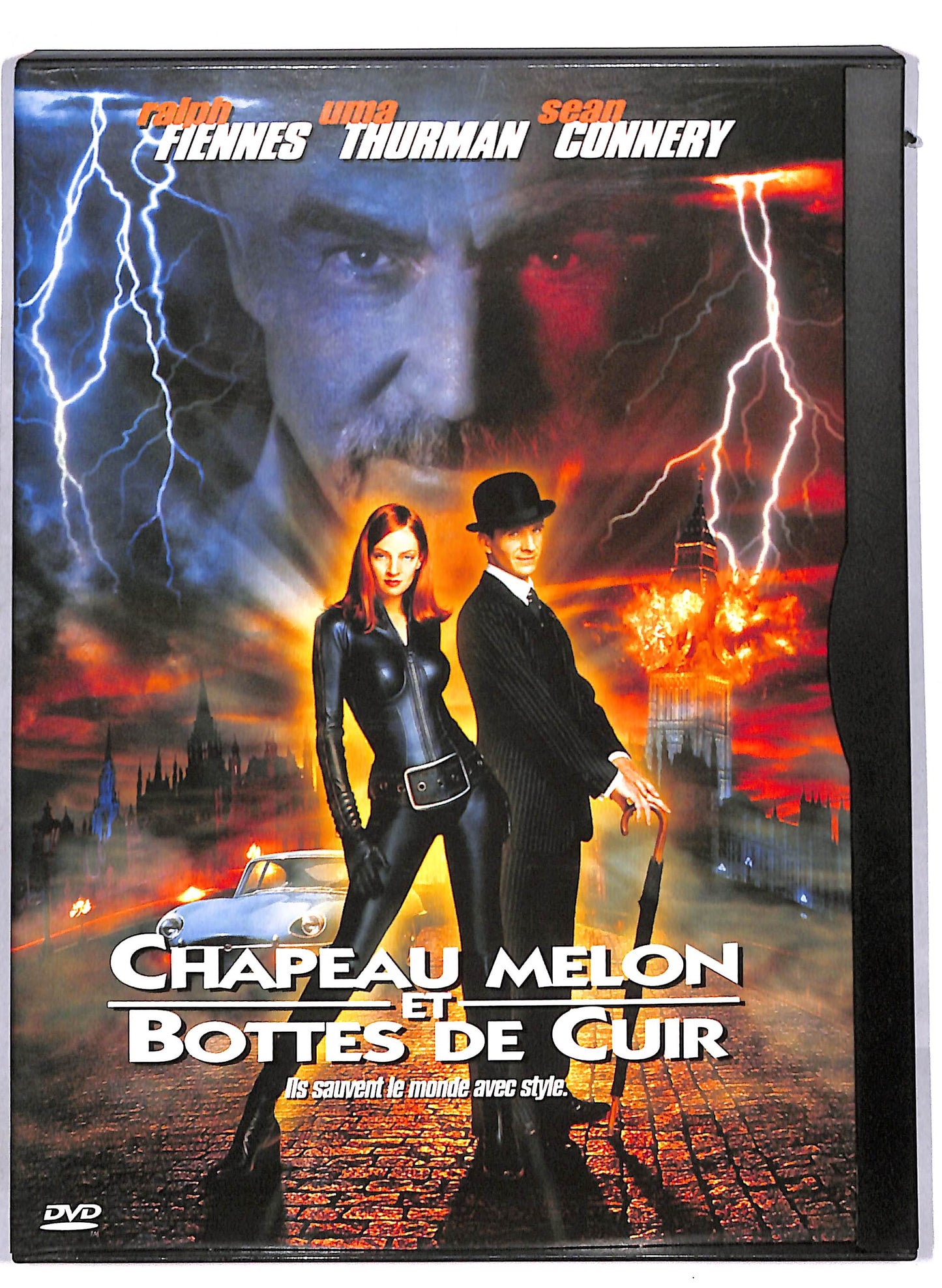 EBOND Chapeau melon et bottes de cuir SNAPPER DVD D814136