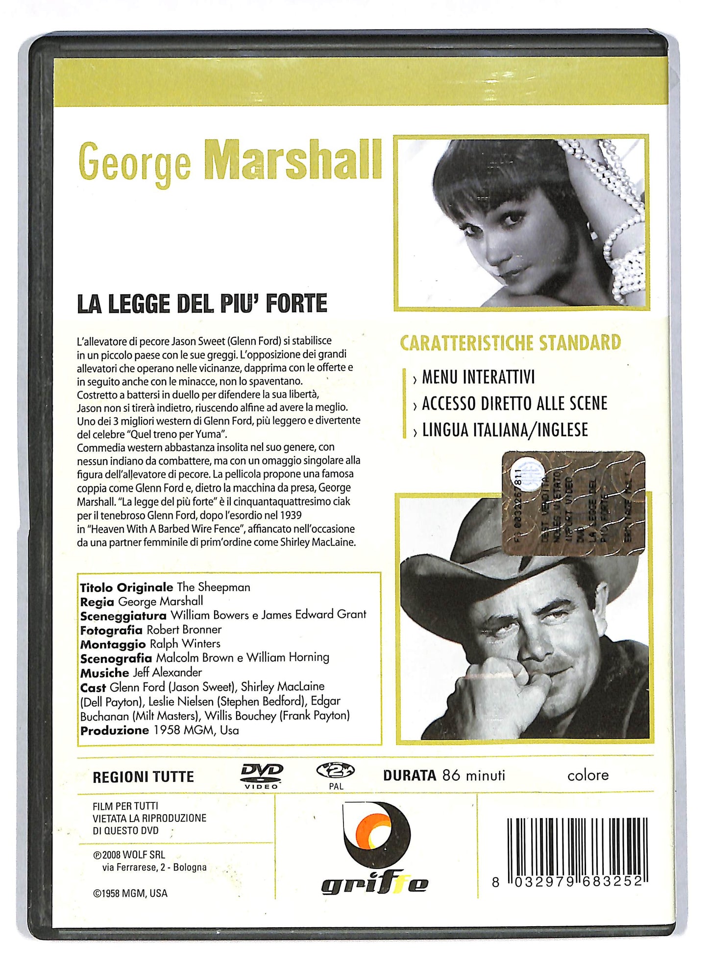 EBOND La legge del piu forte DVD D814240