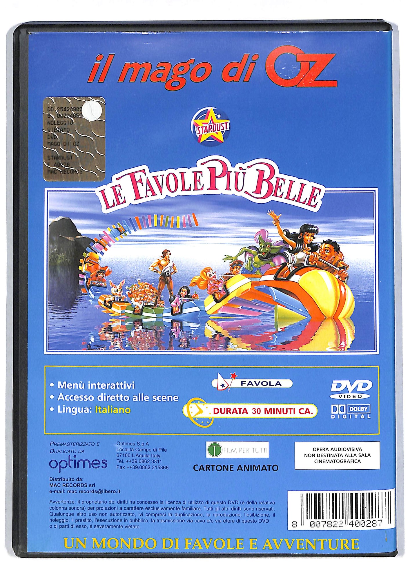 EBOND Il mago di oz DVD D814258
