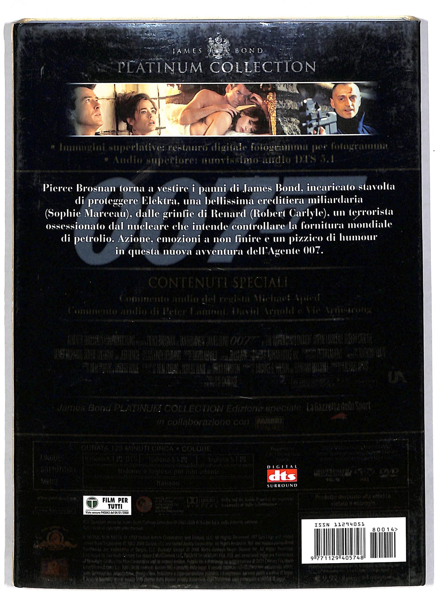 EBOND Il mondo non basta DVD D814517