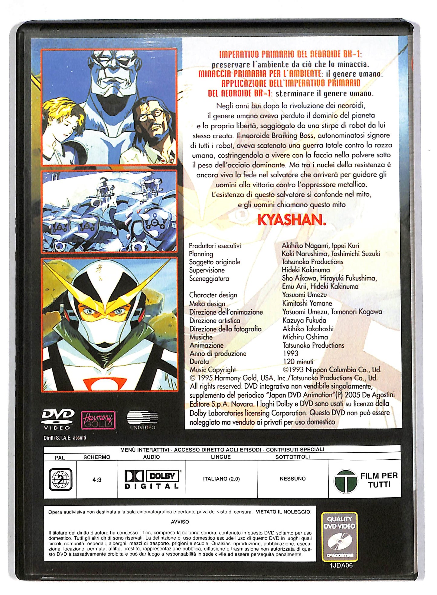 EBOND Kyashan - Il mito DVD D814548