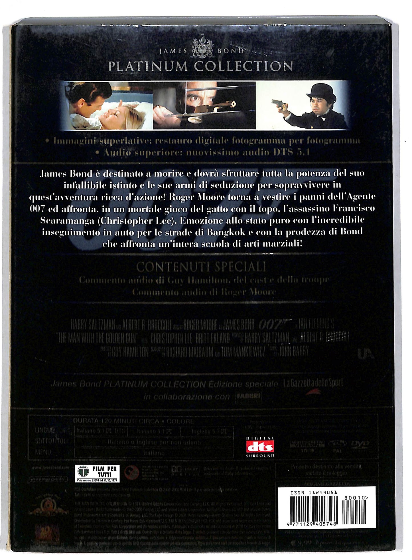 EBOND L'uomo dalla pistola d'oro DVD D814549