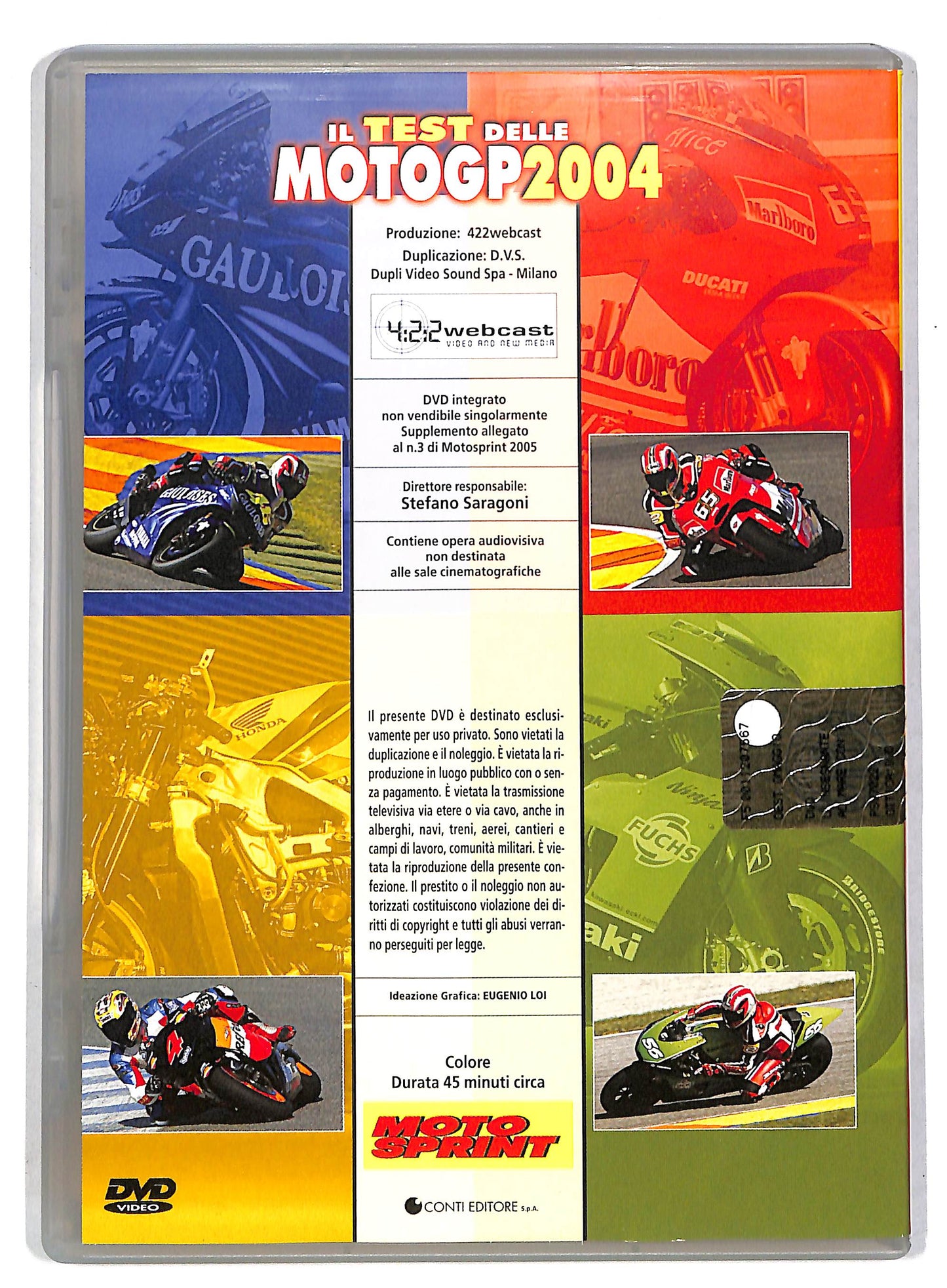 EBOND Il test delle motogp 2004 DVD D815053