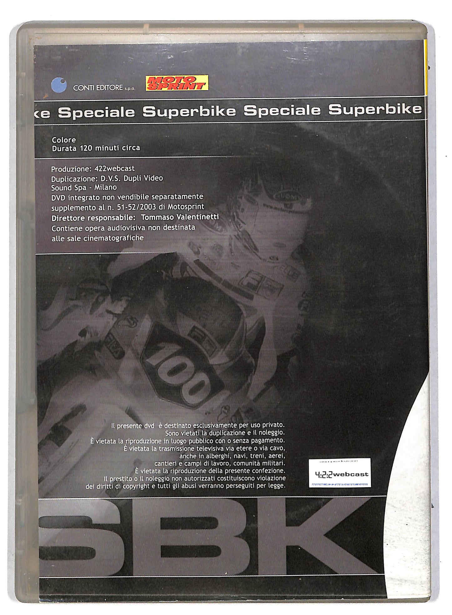EBOND Speciale superbike - moto sprint  DVD D815054