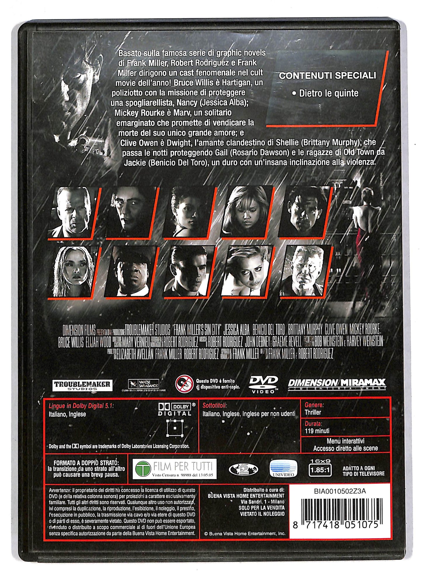 EBOND Sin city DVD D815158