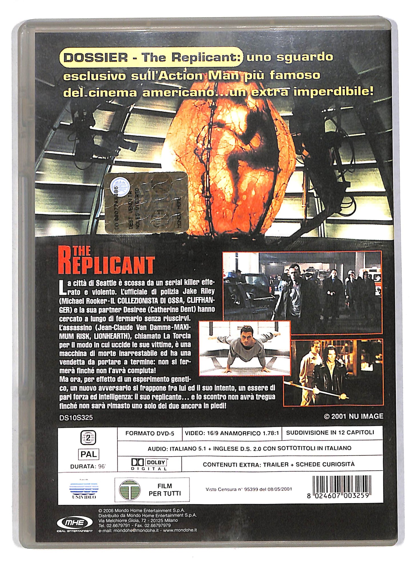 EBOND The Replicant DVD D815160
