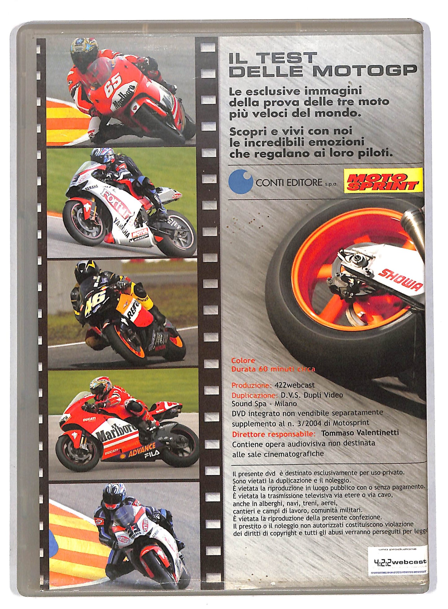 EBOND Il test delle motogp DVD D815162