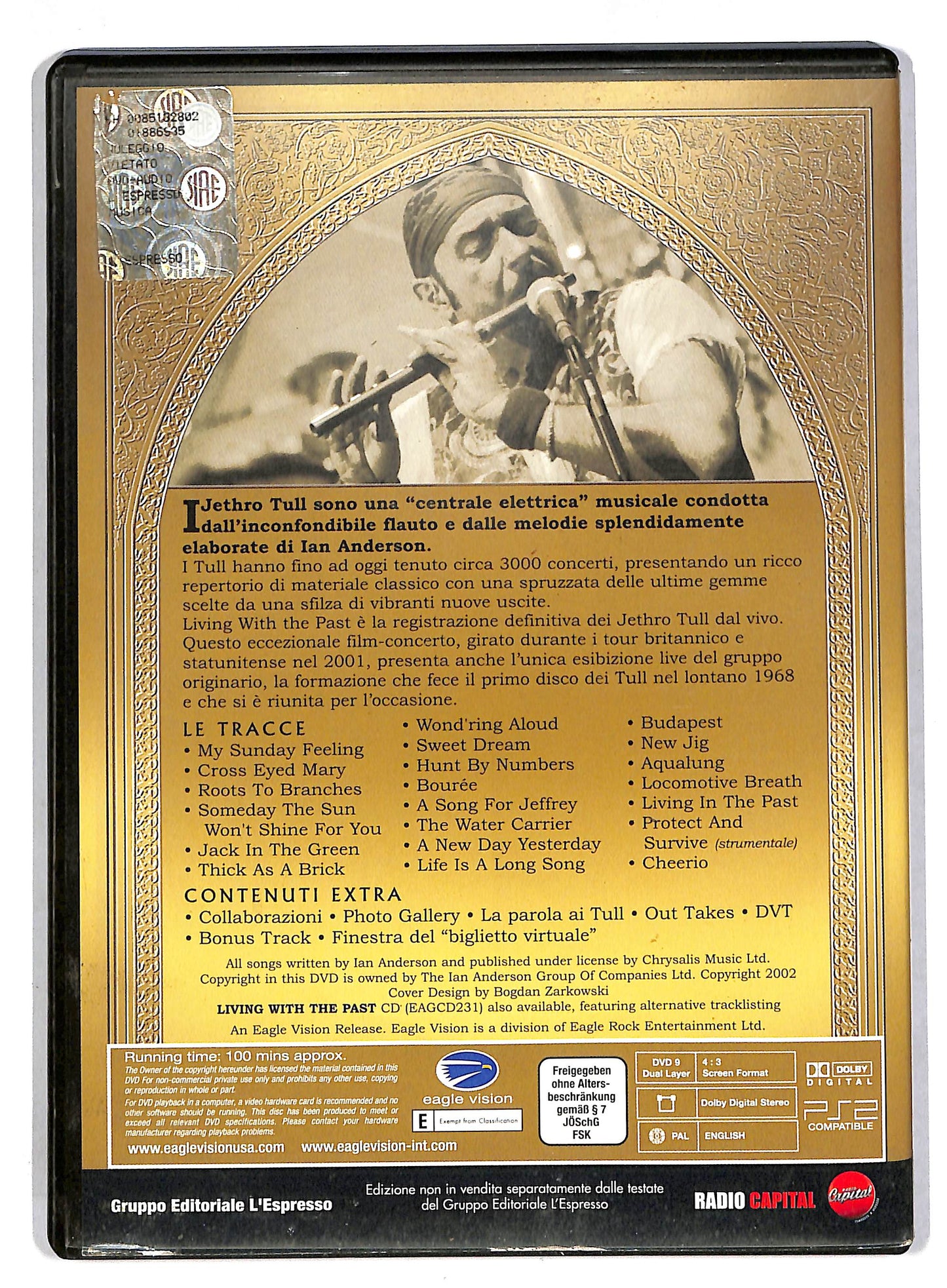 EBOND Jethro Tull - Living with the past  DVD D815205