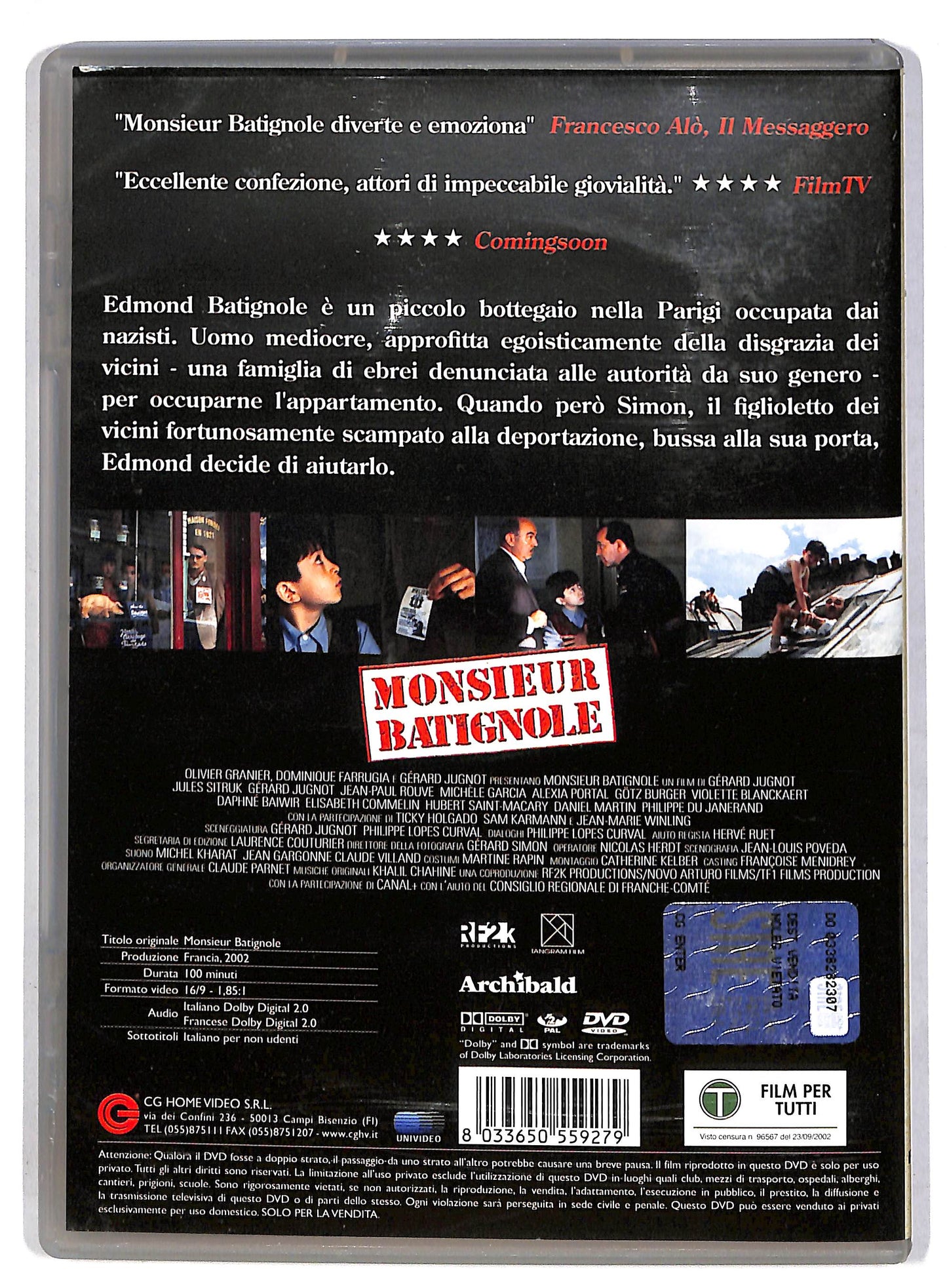 EBOND Monsieur Batignole DVD D815263